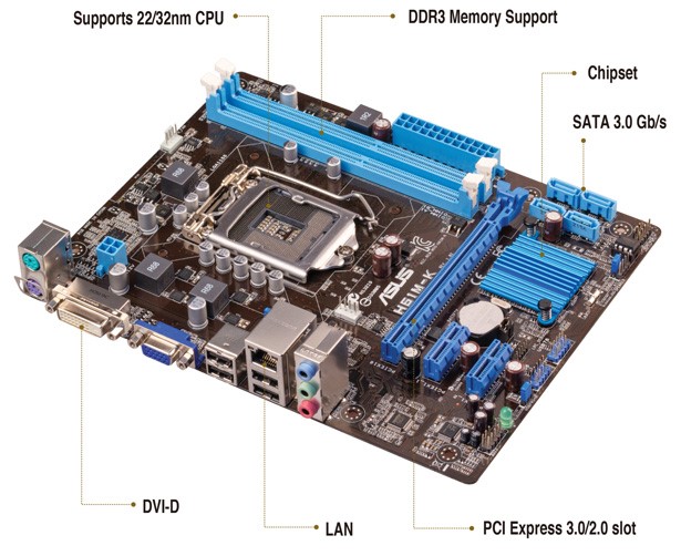 Main H61M-K ASUS