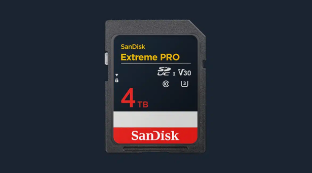 Đây là chiếc thẻ nhớ SD dung lượng tới 4TB, lớn nhất từ trước đến nay, đủ để bạn quay chụp cả năm mới cần xóa file cũ Đây là chiếc thẻ nhớ SD dung lượng tới 4TB, lớn nhất từ trước đến nay, đủ để bạn quay chụp cả năm mới cần xóa file cũ