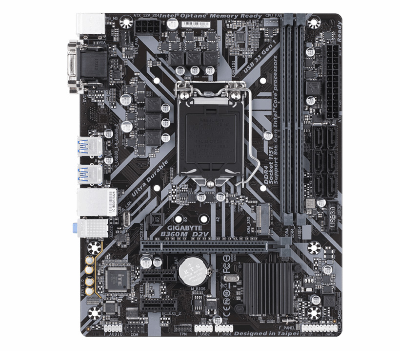 Main Gigabyte GA-B360M-D2V (Chipset Intel B360/ Socket LGA1151/ VGA onboard)