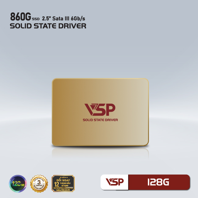 Ổ cứng SSD VSP 860G 128Gb Hàng New