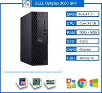 DELL Optiplex 3060 SFF i3 8100 | RAM 16GB | ổ cứng SSD M.2 NVMe 512GB