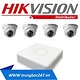 Lắp đặt trọn bộ 4 camera quan sát hikvision