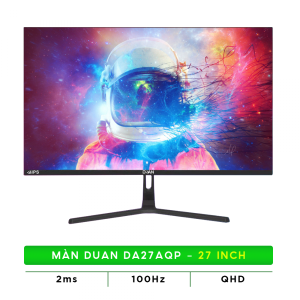 Màn hình Duan DA272QP 27 inch 2K 100HZ  IPS /27 inch/ 2K /100Hz /HDMI /DP