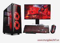 Cây chuyên game CPU RYZEN 5 1600 3.2GHZ, Ram DR4/8GB. VGA GTX1050ti/4GB